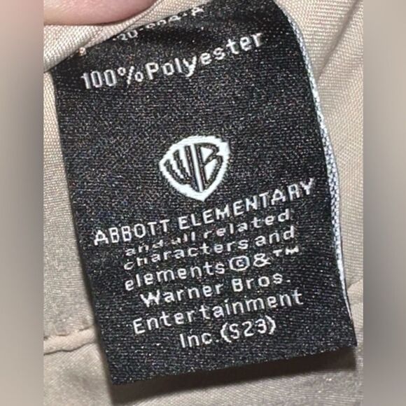 NWT Abbott Elementary Snap Front Trucker Jacket Sz XXL - Picture 7 of 8